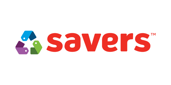 Savers Logo 600x300 Savers logo with link to savers website